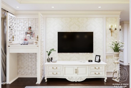 Thiết kế nội thất theo phong các Tân Cổ Điển 